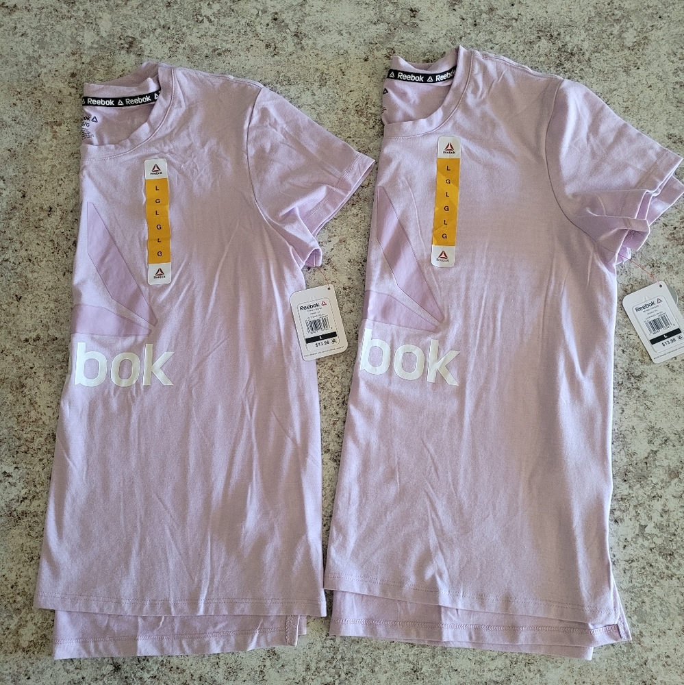 Bundle Of 2 Reebok NWT Shirts (L) - Picture 9 of 9
